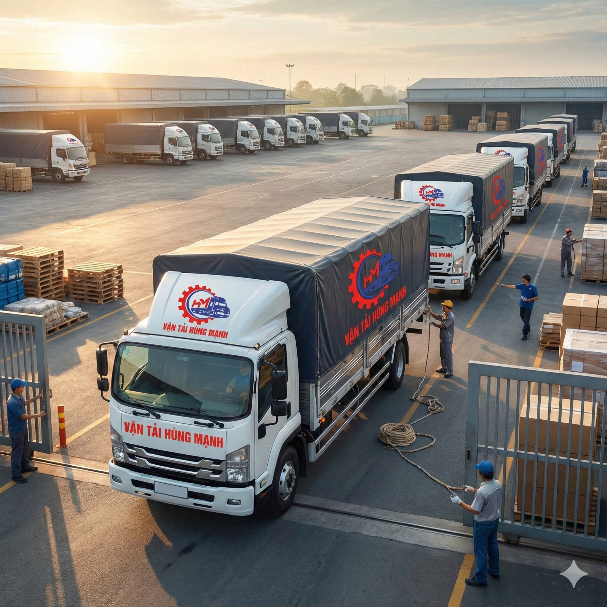 Vận chuyển hàng Hưng Yên TP.HCM nhanh chóng, an toàn. Vận Tải Hùng Mạnh cam kết giao nhận trong 2-3 ngày. Giá cước tối ưu cho hàng lẻ và hàng nguyên xe. Liên hệ nhận báo giá ngay.